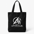 AFTRVALE Onderweg zwarte tote bag met logo