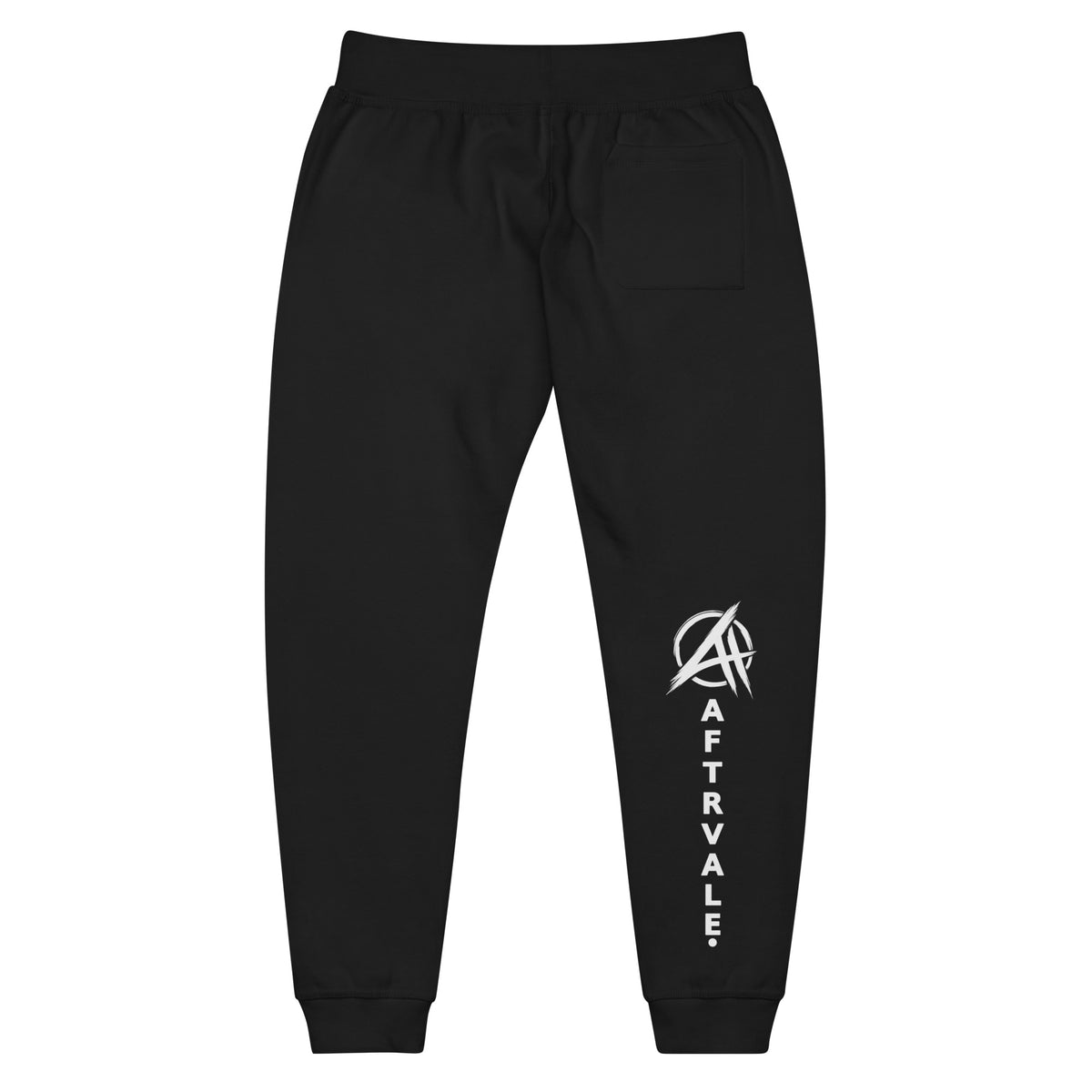 AFTRVALE Unisex Fleece Joggingbroek – zwart