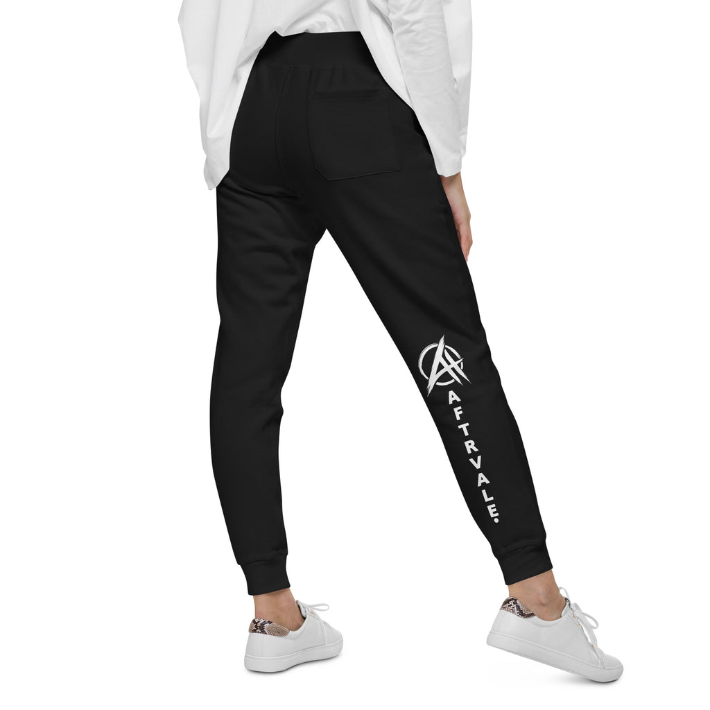 AFTRVALE Unisex Fleece Joggingbroek – zwart