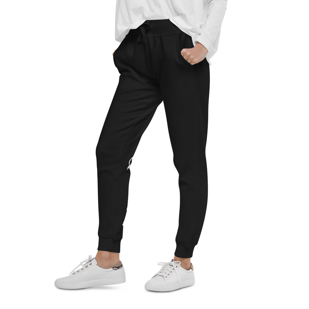AFTRVALE Unisex Fleece Joggingbroek – zwart