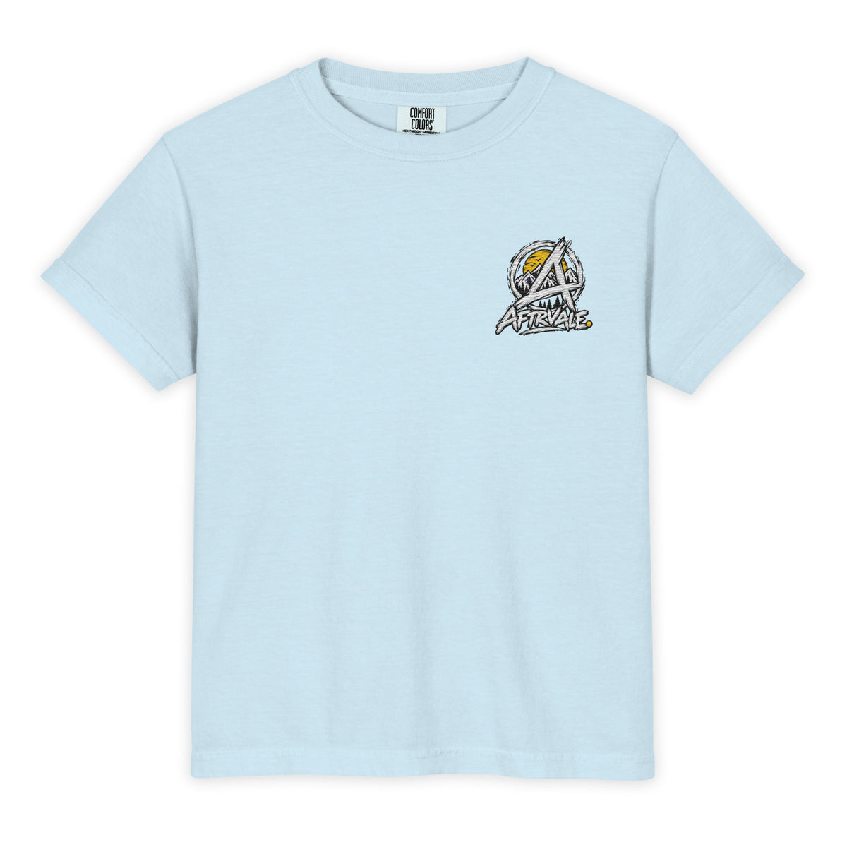 AFTRVALE Kids Heavyweight T-shirt – Mountain – productfoto